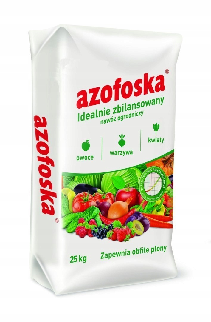 Univerzálne záhradnícke hnojivo Azofoska 25 kg Granulované