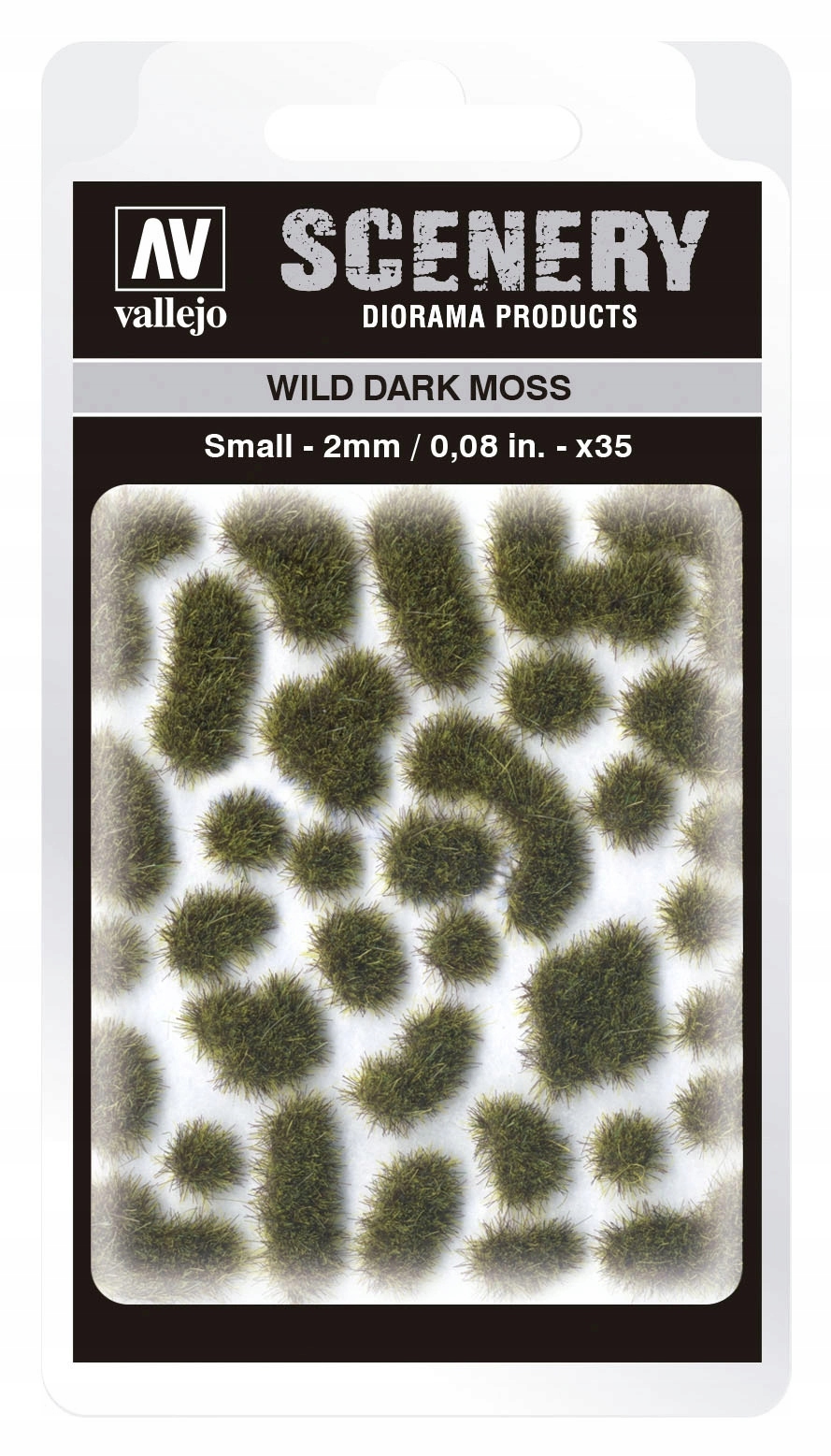 Vallejo SC402 Wild Tuft Dark Moss 2mm