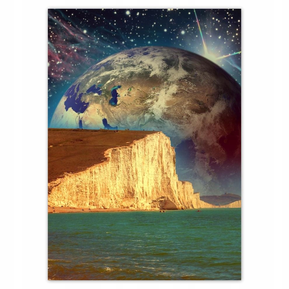 

Naklejki 50x70 Planeta za klifem