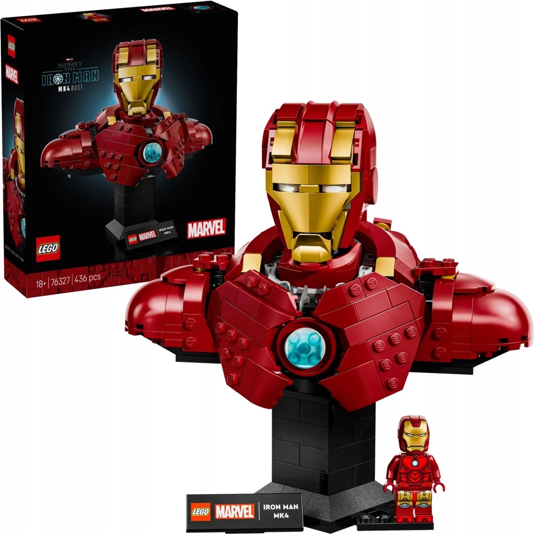 76327 Lego Heroes Busta Iron Mana MK4 Lego