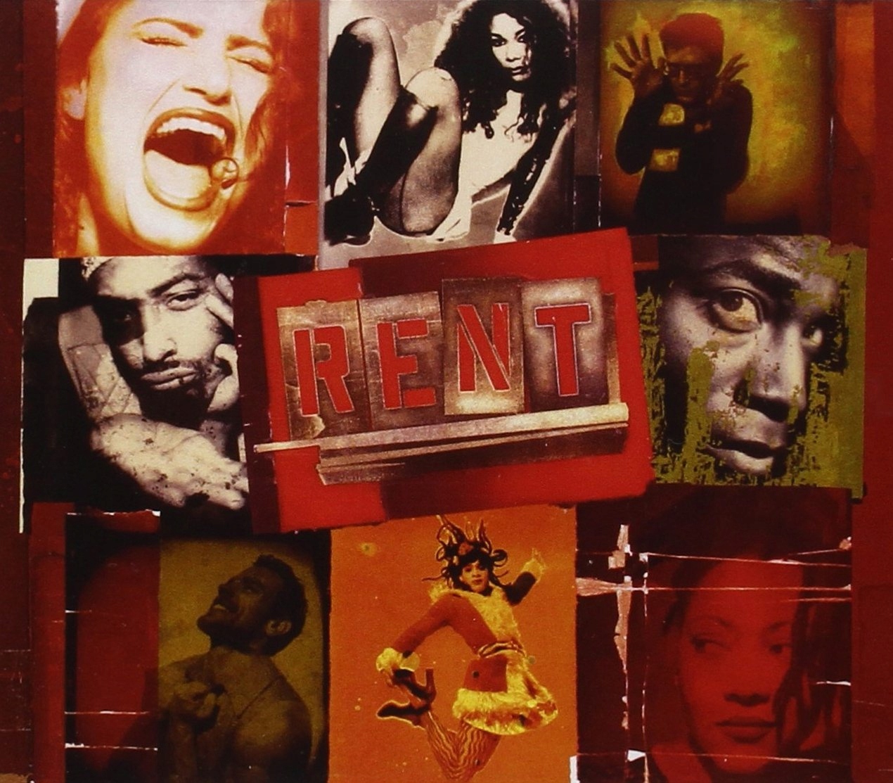 Rent Original Broadway Cast Jonathan Larson 2CD