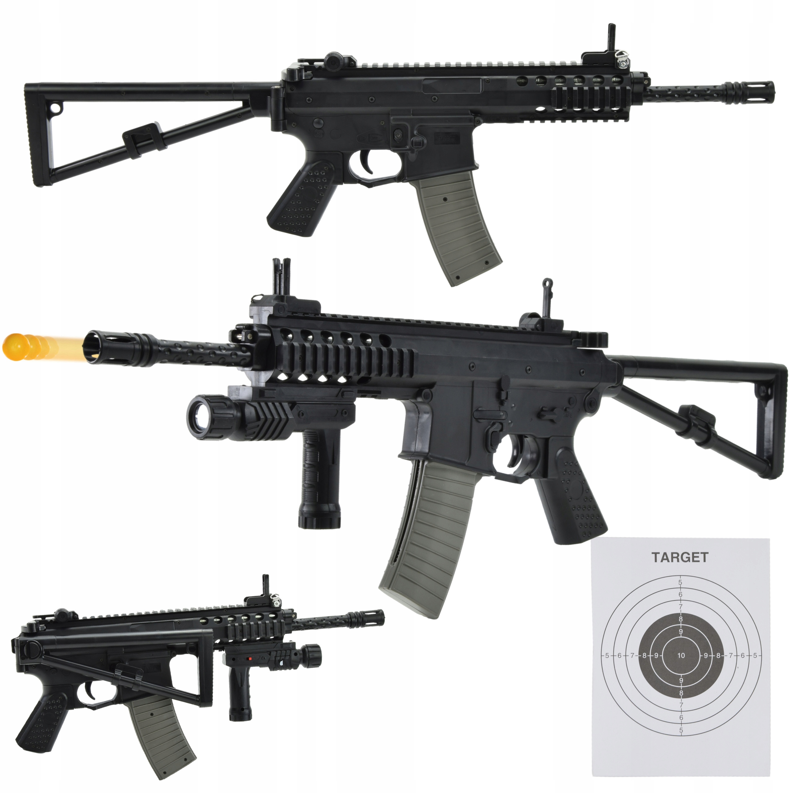 

Maszynowy M16 Pistolet Karabin Asg Na Kulki 6MM