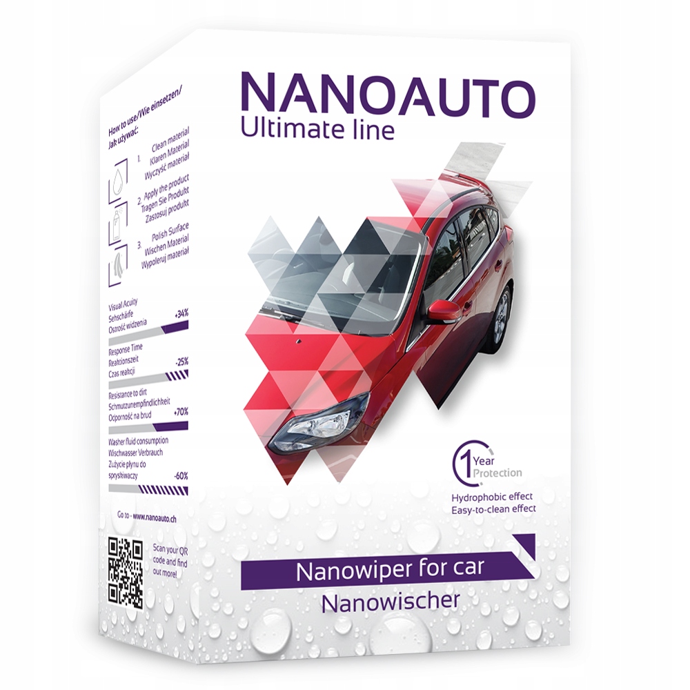 

Niewidzialna wycieraczka Nanoauto 30/30 ml