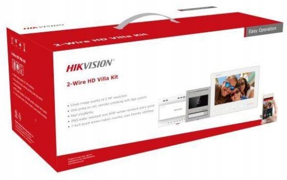 Videovrátnik Hikvision DS-KIS704EY-ACW2/Hliník