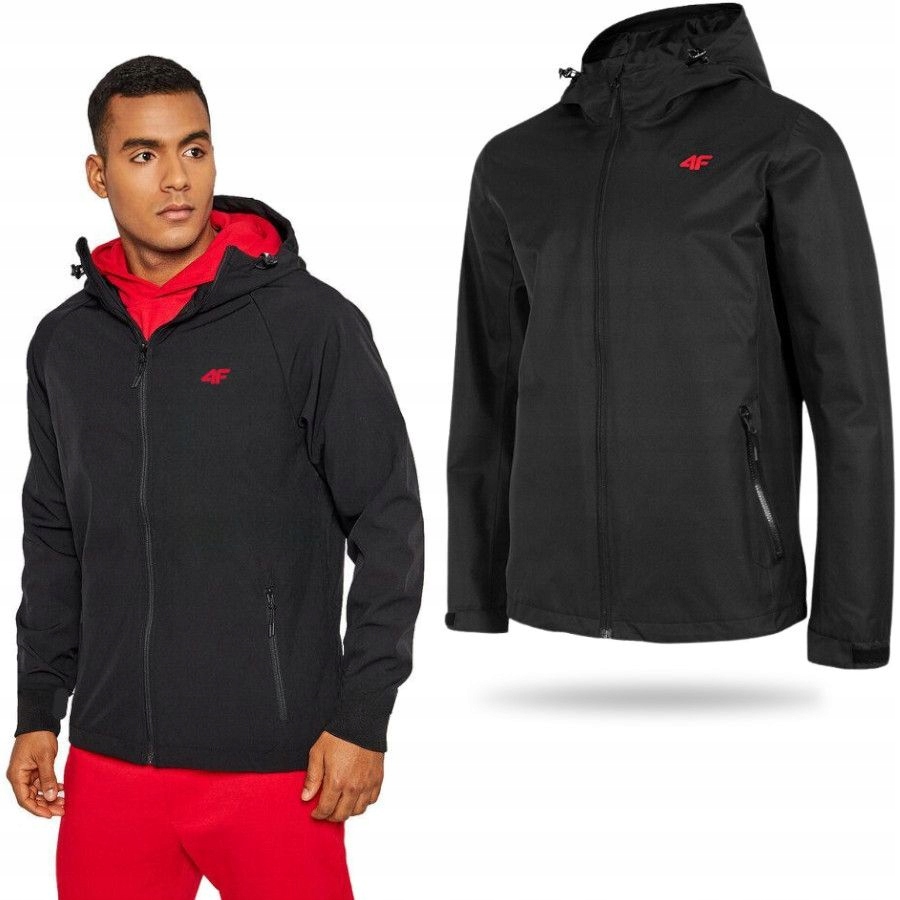 KURTKA MĘSKA 4F JESIENNA PRZEJŚCIOWA SPORTOWA NA CO DZIEŃ SOFTSHELL