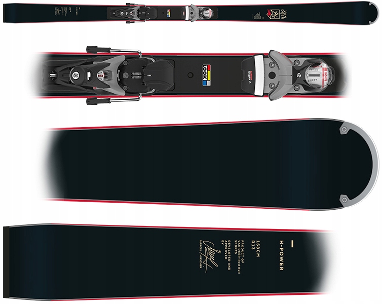 Narty Van Deer H-power 68 Black 2026 Wiązania Spx 15 175cm