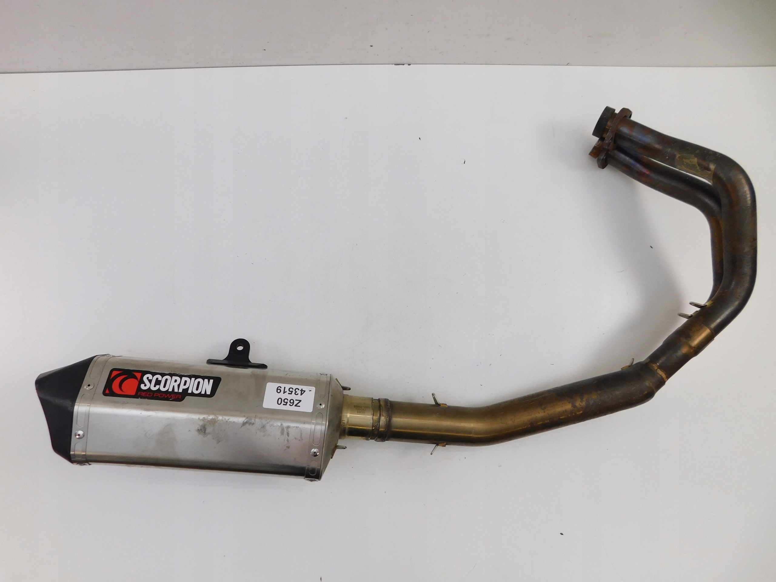KAWASAKI Z650 глушитель выхлопных газов + коллектор SCORPION