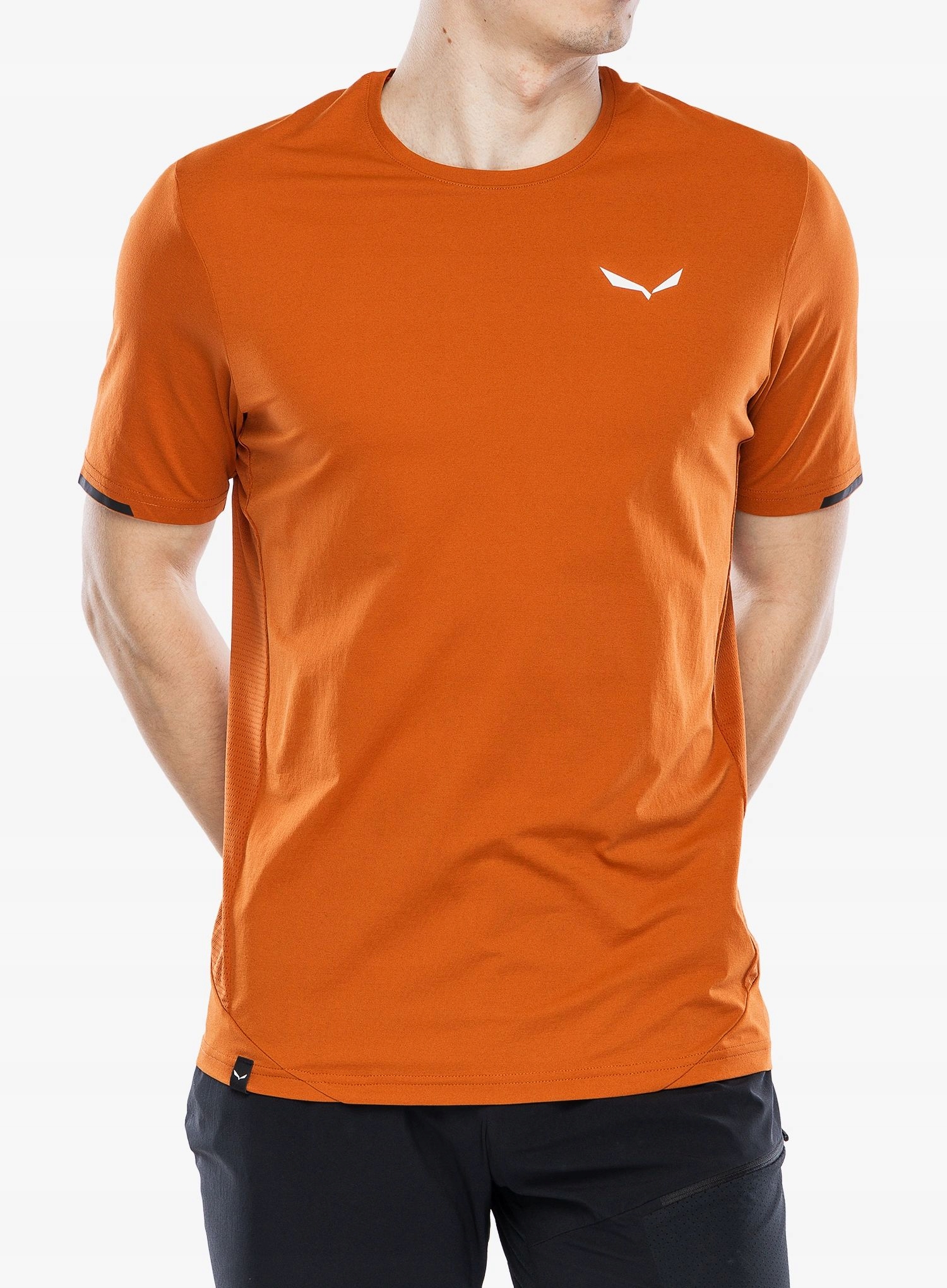 Rychleschnoucí tričko Salewa Pedroc Dry Hyb T-Shirt bombay brown XL