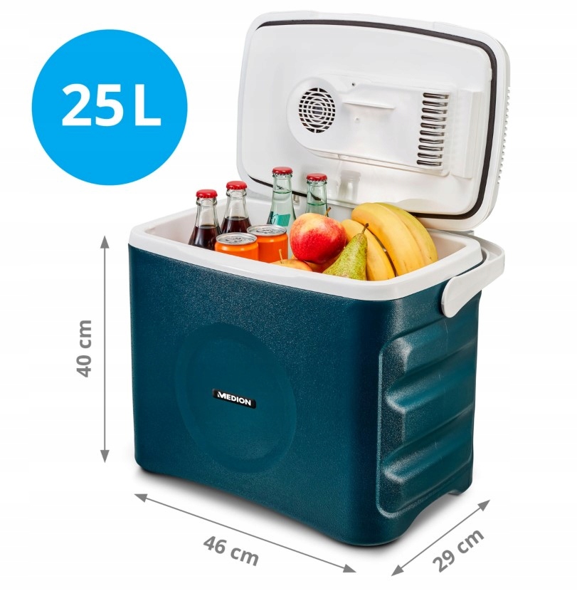 LODÓWKA PRZENOŚNA Z FUNKCJĄ CHŁODZENIA I GRZANIA Model md10735