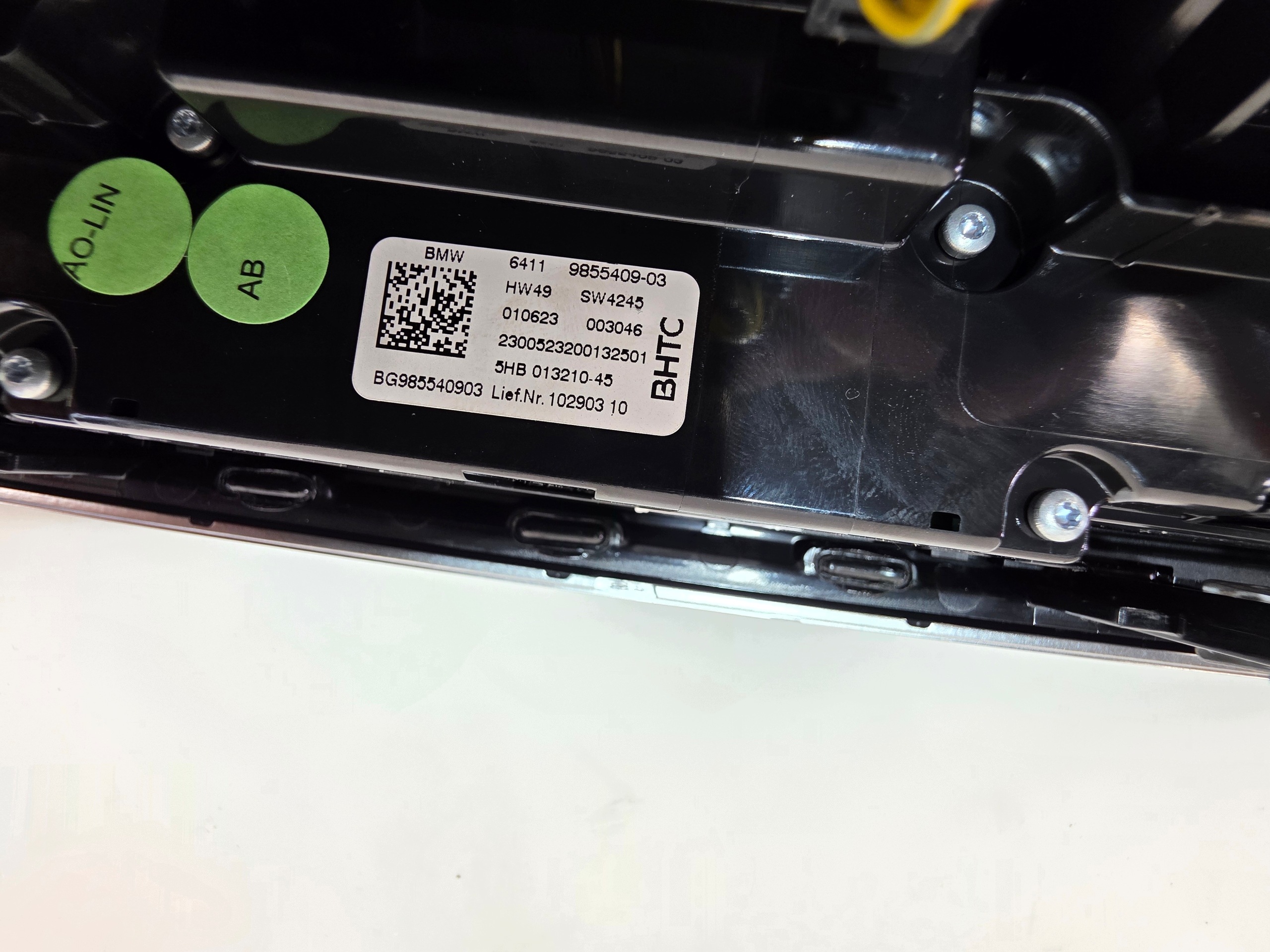 COMANDI CLIMA BMW G01 G02 G20 G30 9855409
