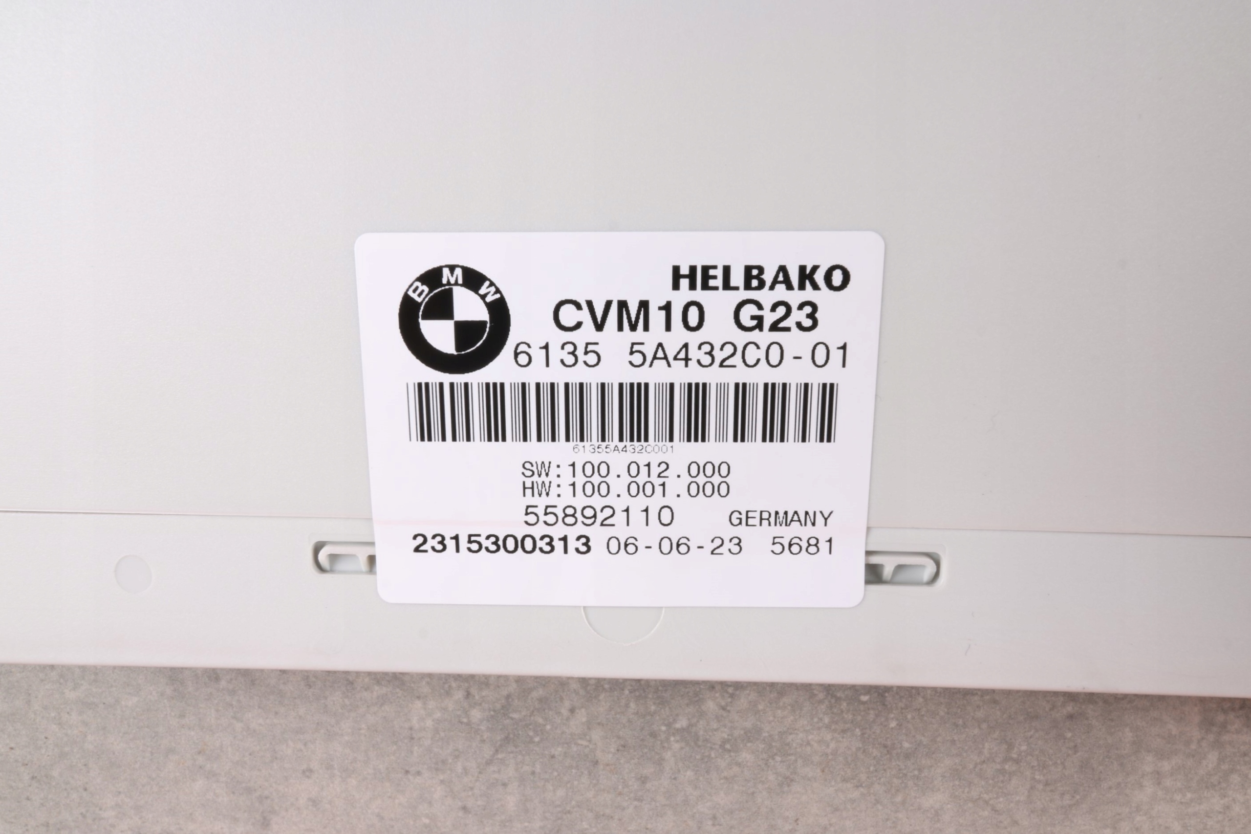 BMW 4' G23 M4 G83 module control unit roofs CABRIO 5A432C0