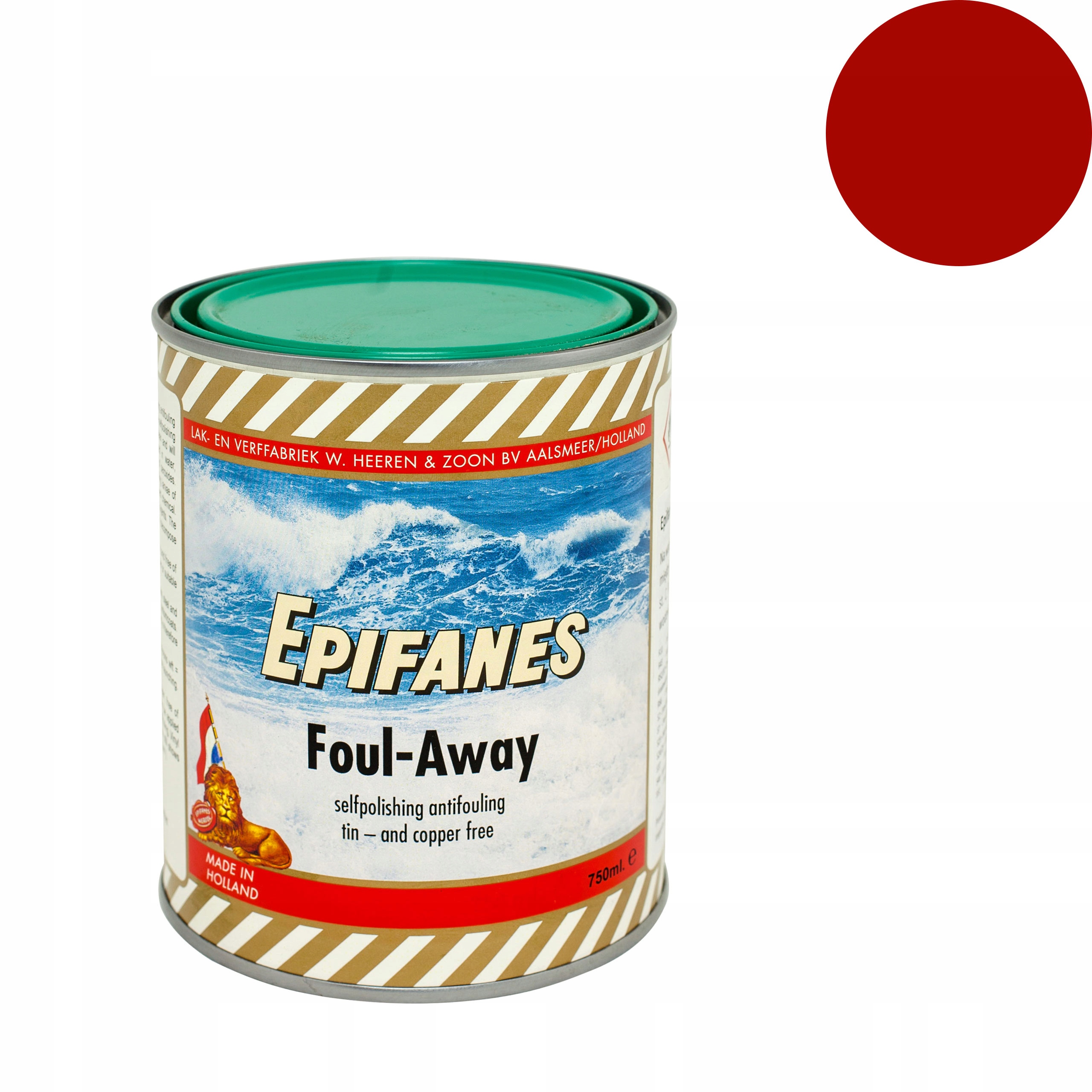 Epifanes barva červená