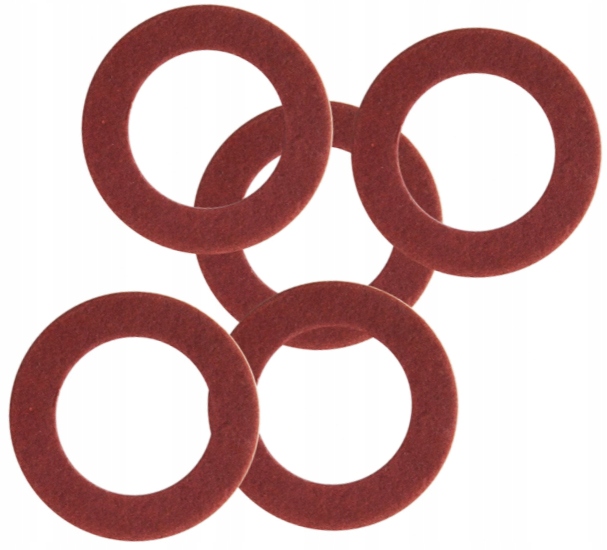 5 x USZCZELKA USZCZELKI POD ŚRUBĘ BATERII KRZYWKĘ