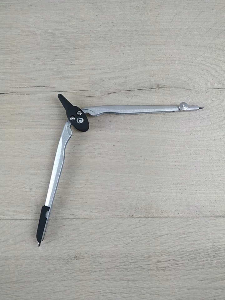 Herlitz 8710006 Cyrkiel + rysiki OUTLET Stan opakowania otwarte