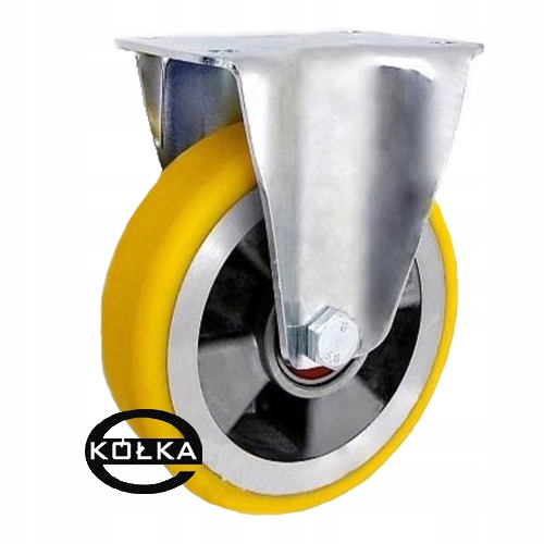 Kolečko 125 mm hliníkovo-polyuretanové, pevné