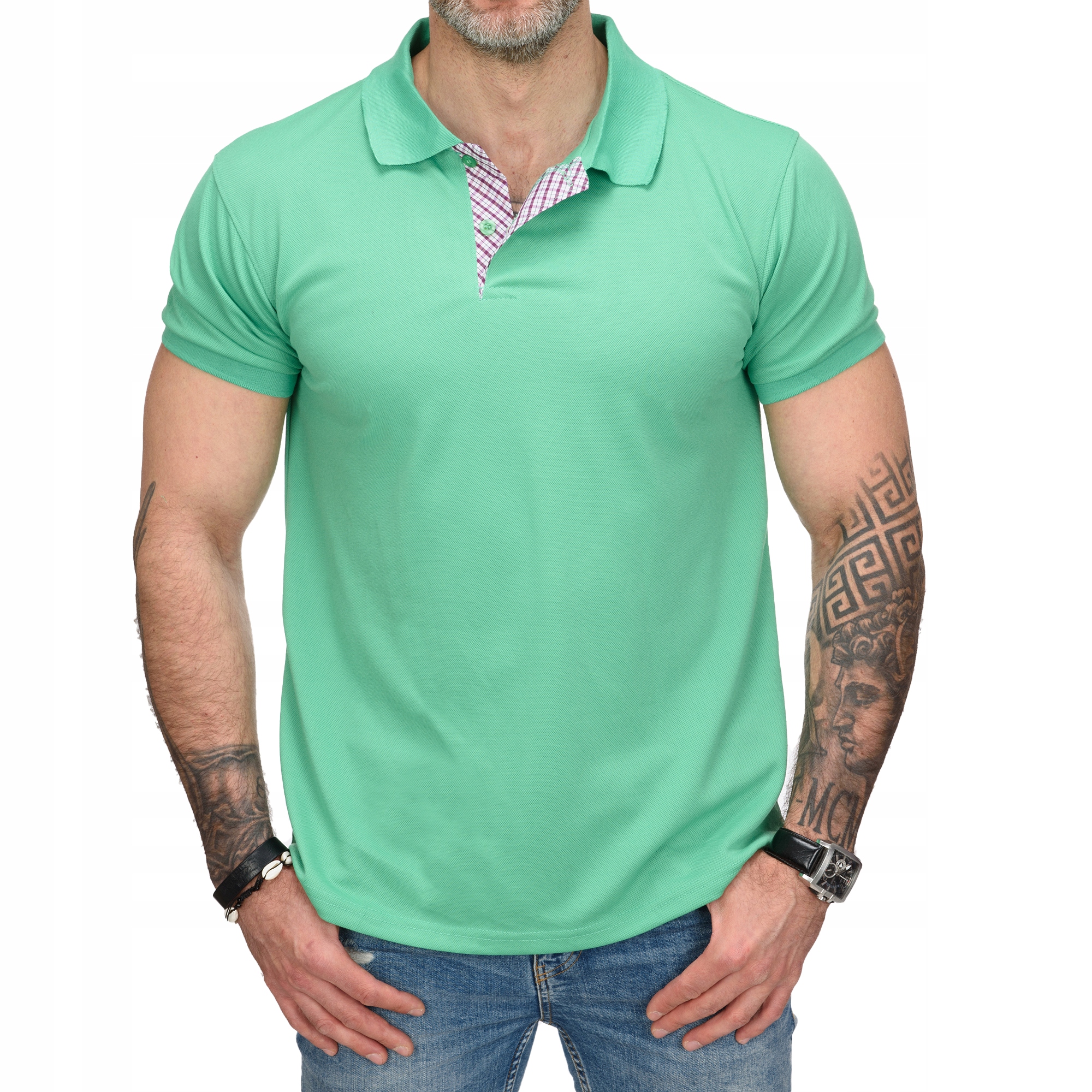 

P313 r. 3XL Męska Koszulka Polo Gładka Polówka