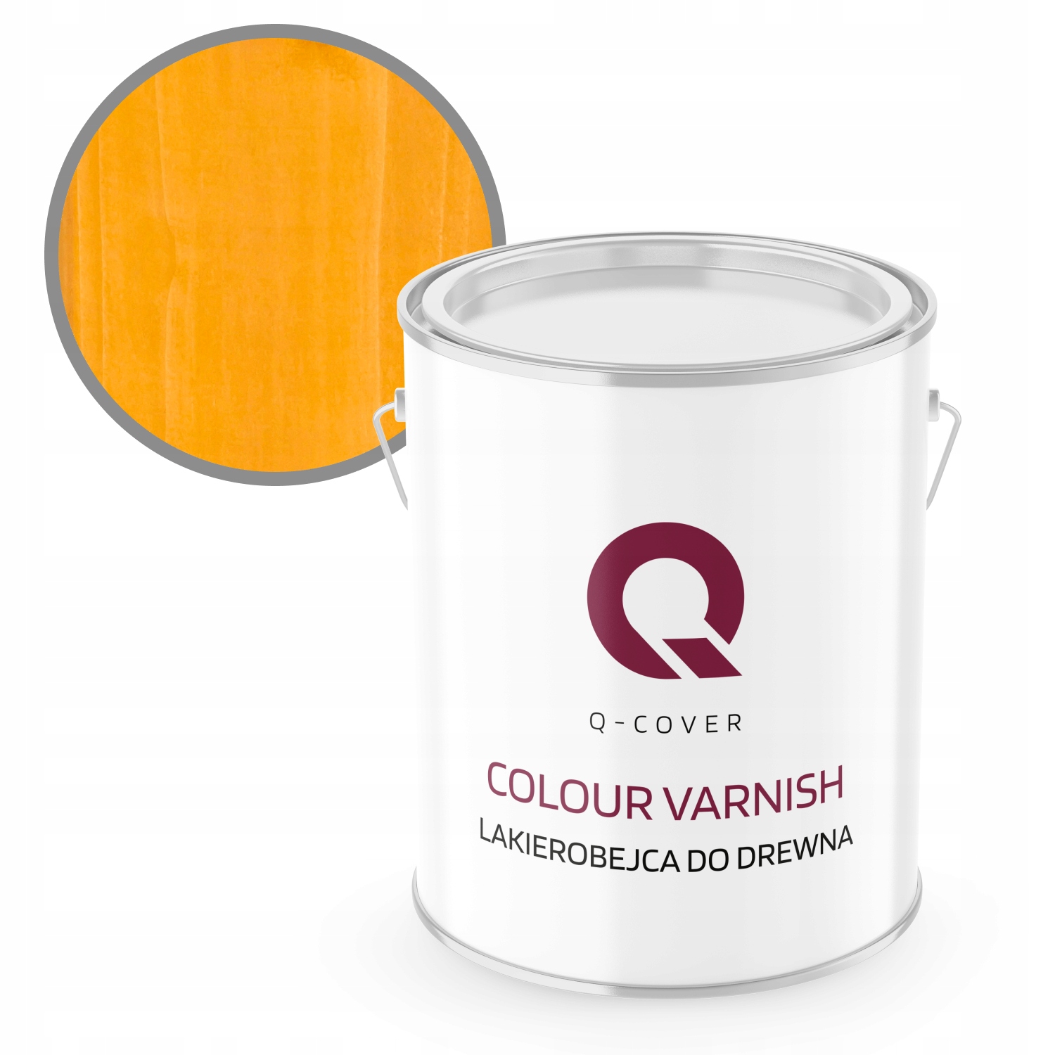 Lak na dřevo Rychleschnoucí 2.5L Borovice Zlatý Satén Výkonný 3v1