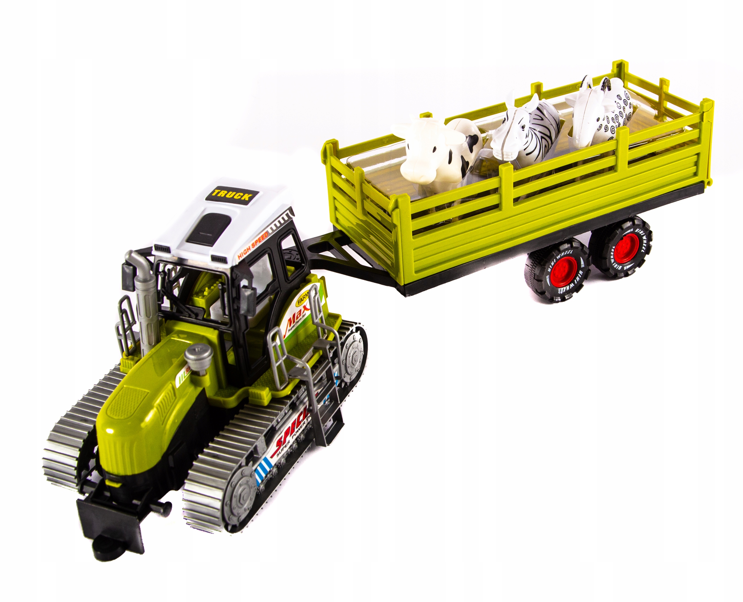 

Traktor Gąsienicowy Z Przyczepą Różne