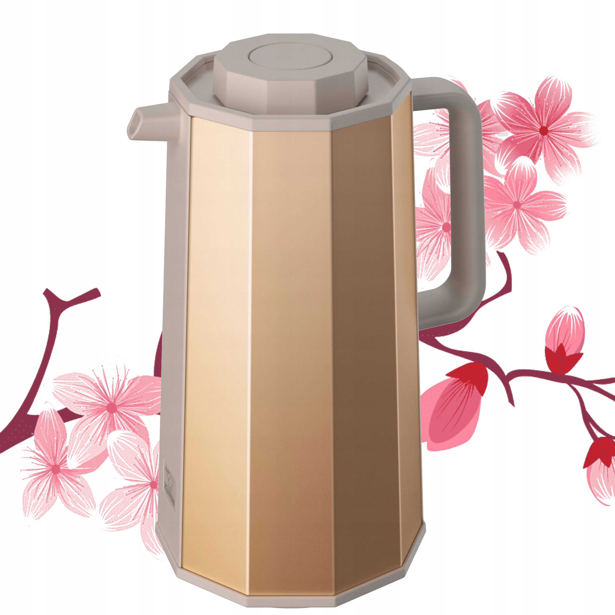 Skleněná termoska do domácnosti Zojirushi AH-EAE10-NA japonský zlatý nápoj