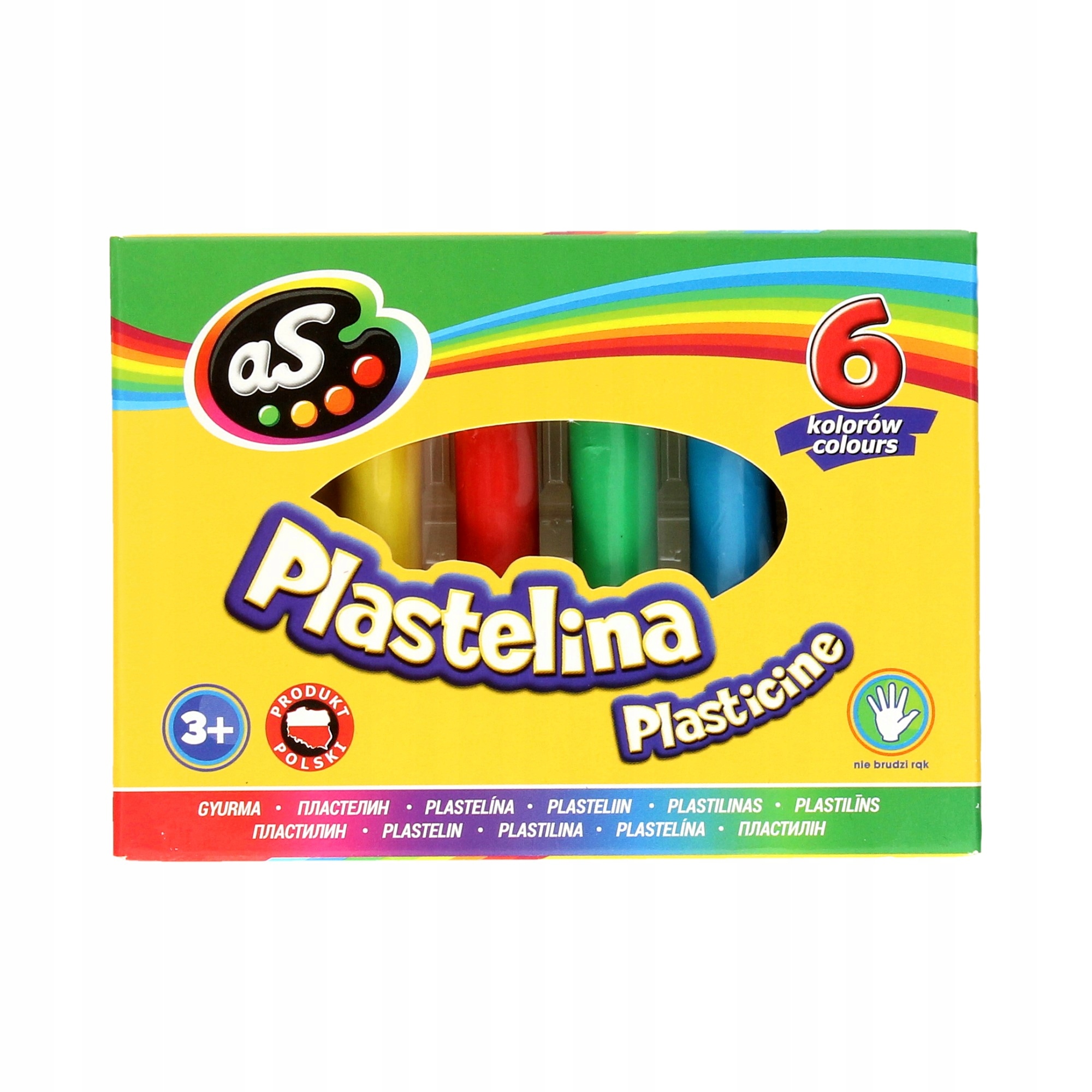 

Plastelina 6kol As 303219001