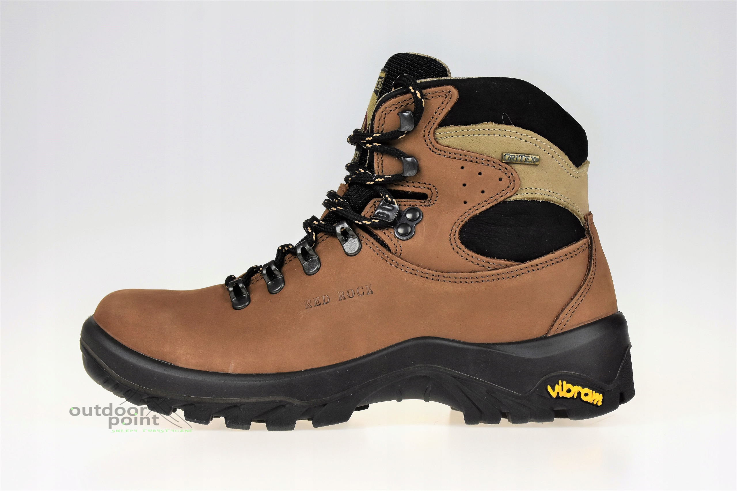 Buty trekkingowe RED ROCK 11407 - SKÓRA VIBRAM 39