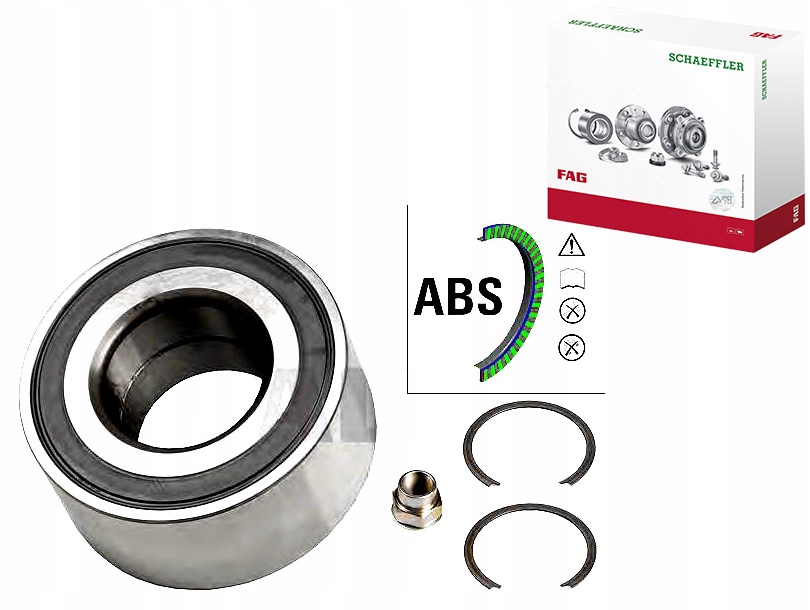 Ložisko Kola Opel Přední Corsa D Fag Sada řidiče #35