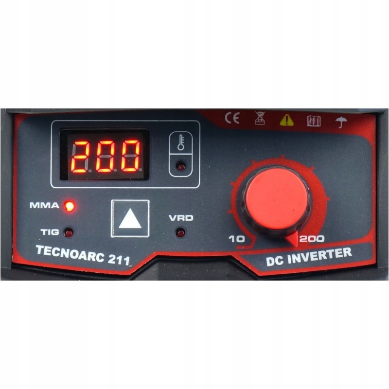 SPAWARKA TECNO ARC 211A MMA TIG INWERTOR 200A DC Kod producenta 211
