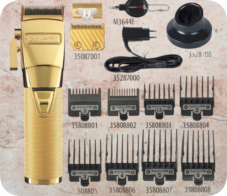 BABYLISS PRO MASZYNKA BEZPRZEWODOWA GOLD FX8700GE Szerokość produktu 4.5 cm