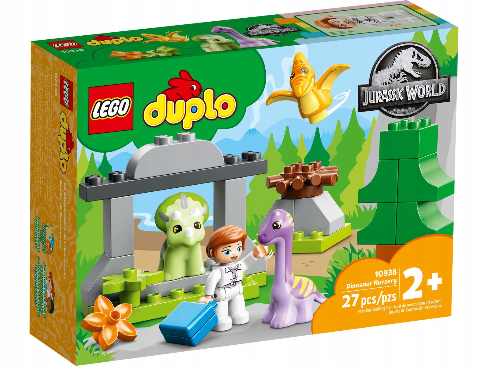 Nowe Lego Duplo 10938 Dinozaurowa Szkółka