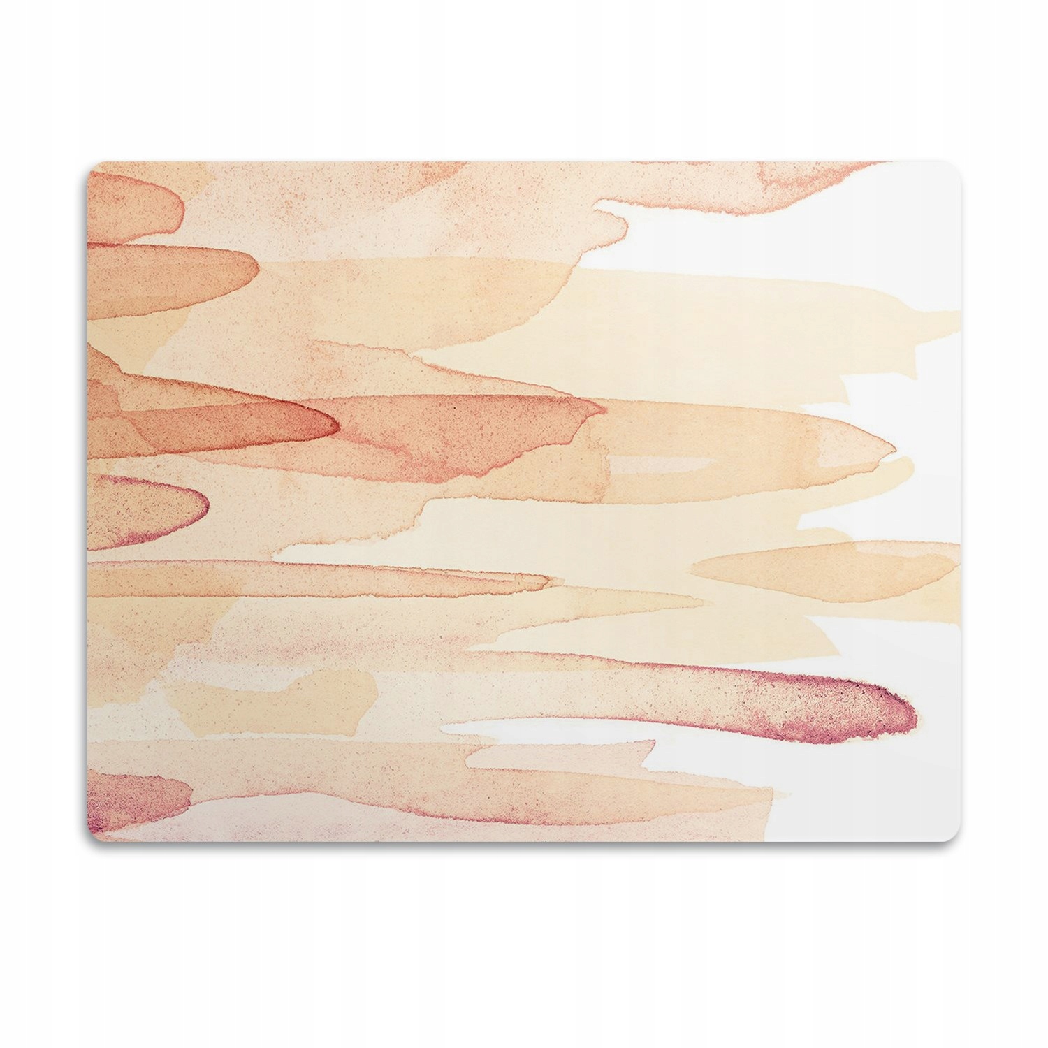 Levně Voděodolná podložka pod misku Oranžové pruhy 90x60