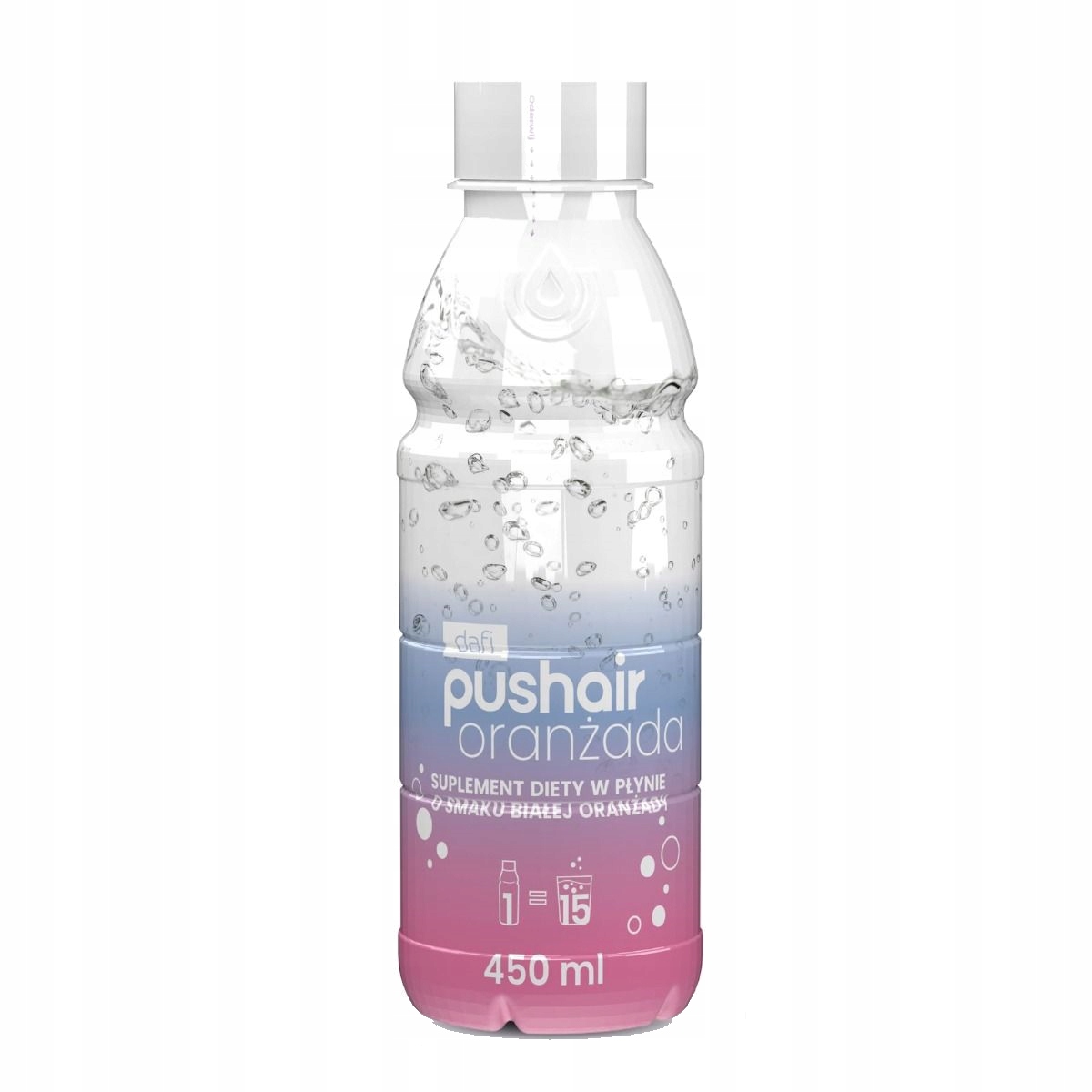 DAFI ZESTAW EKSPRES PUSHAIR+ SYROP Kolor dominujący czarny