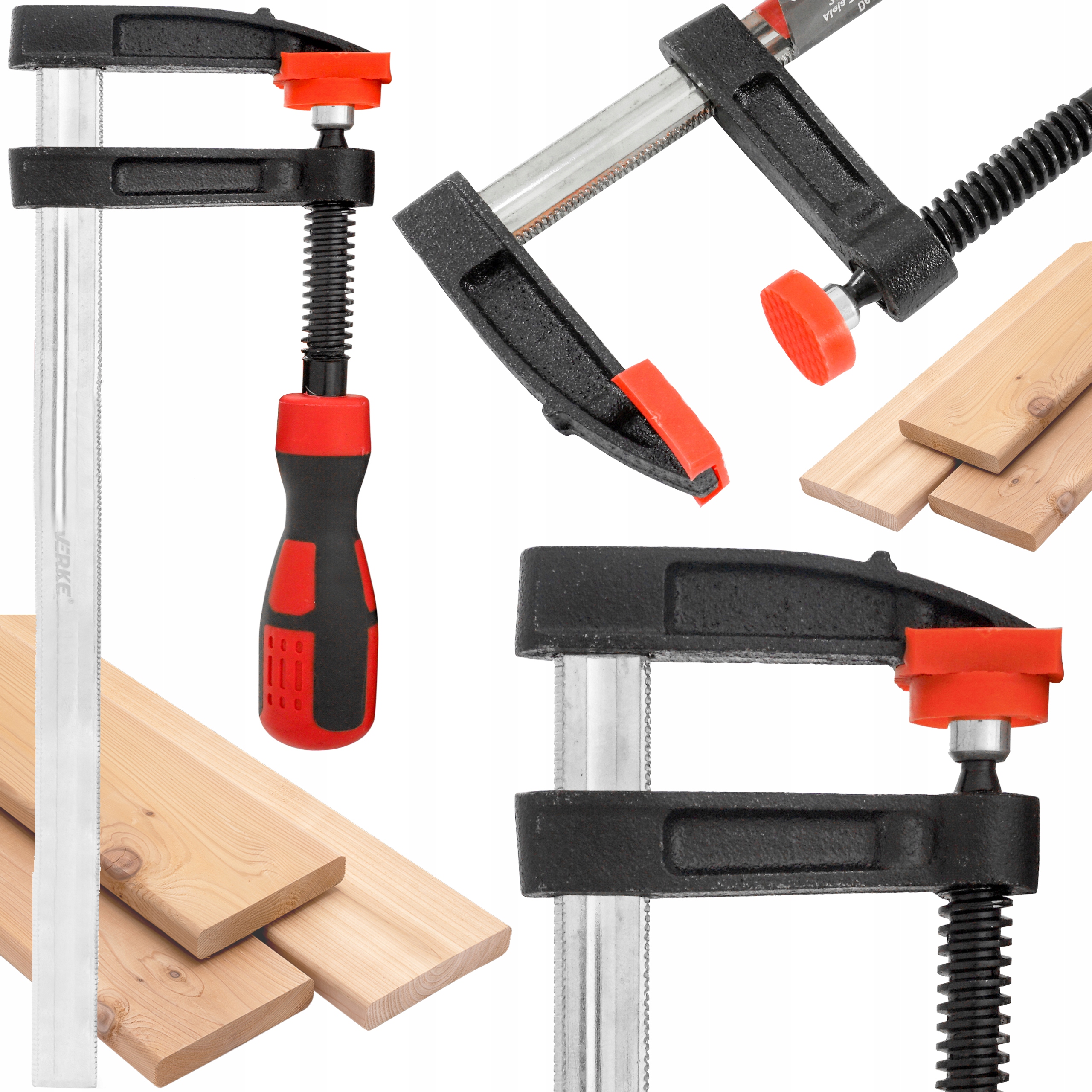 Ścisk Stolarski Typu F w Ściski stolarskie - Allegro.pl