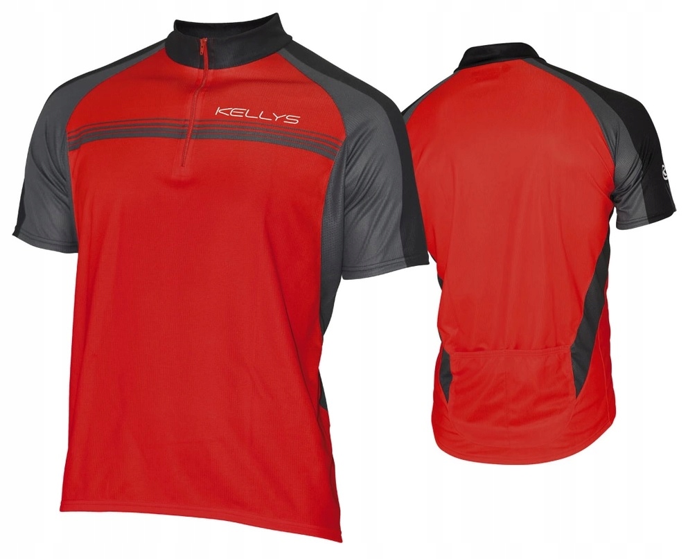 -50% Koszulka rowerowa Kellys Pro sport Red S