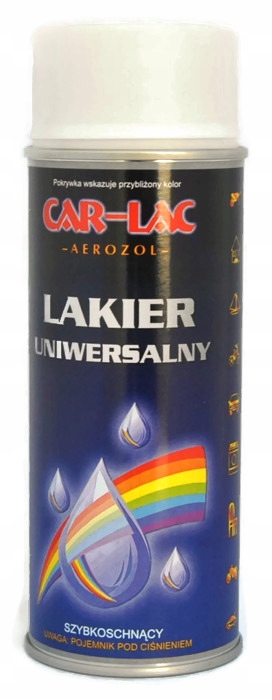 

9003 Ral Biały Mat Car Lak Spray Farba Lakier 400M