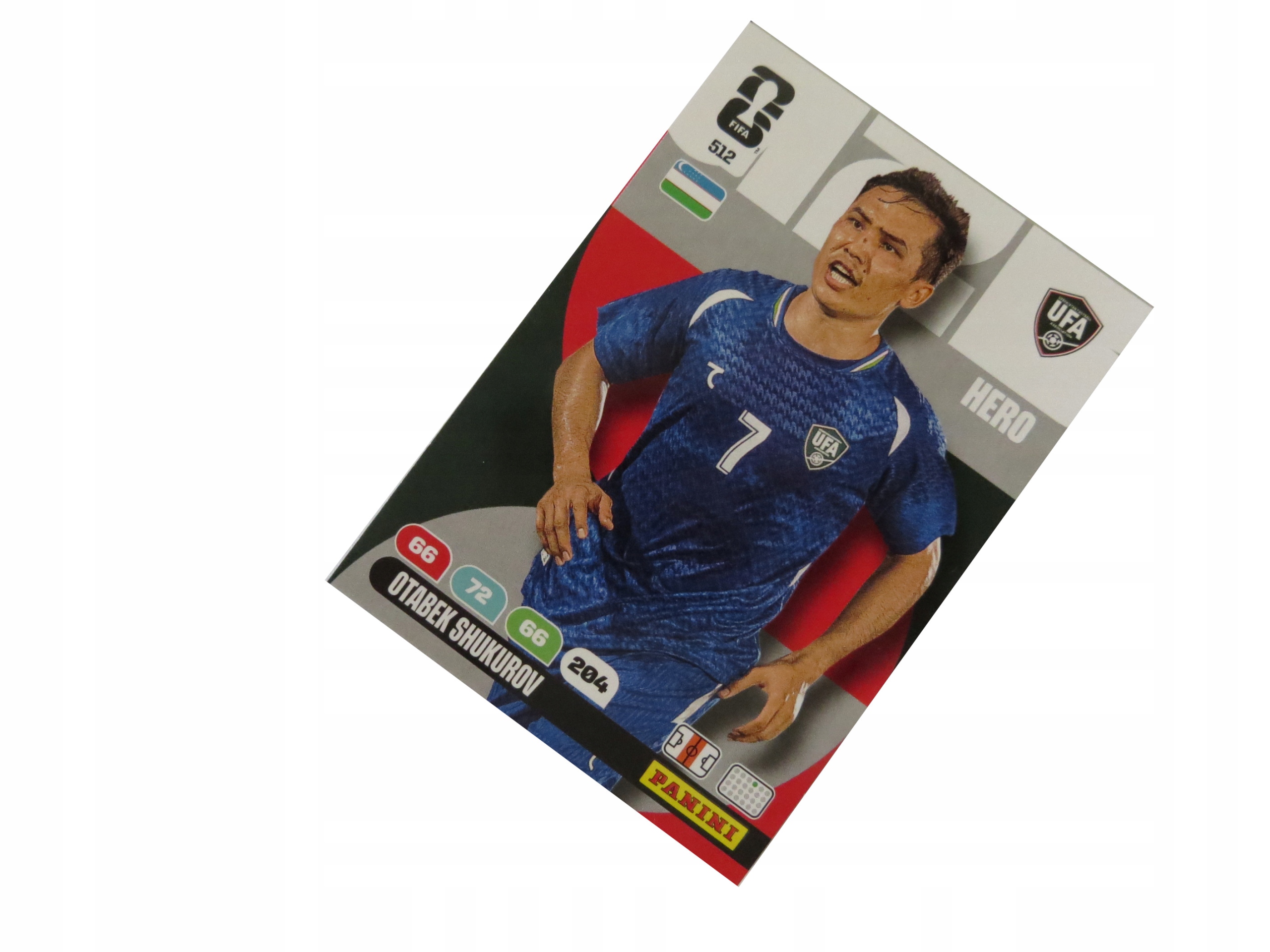 Panini Fifa World Cup 2026 Karta Hero 512 Otabek Shukurov Uzbekistan