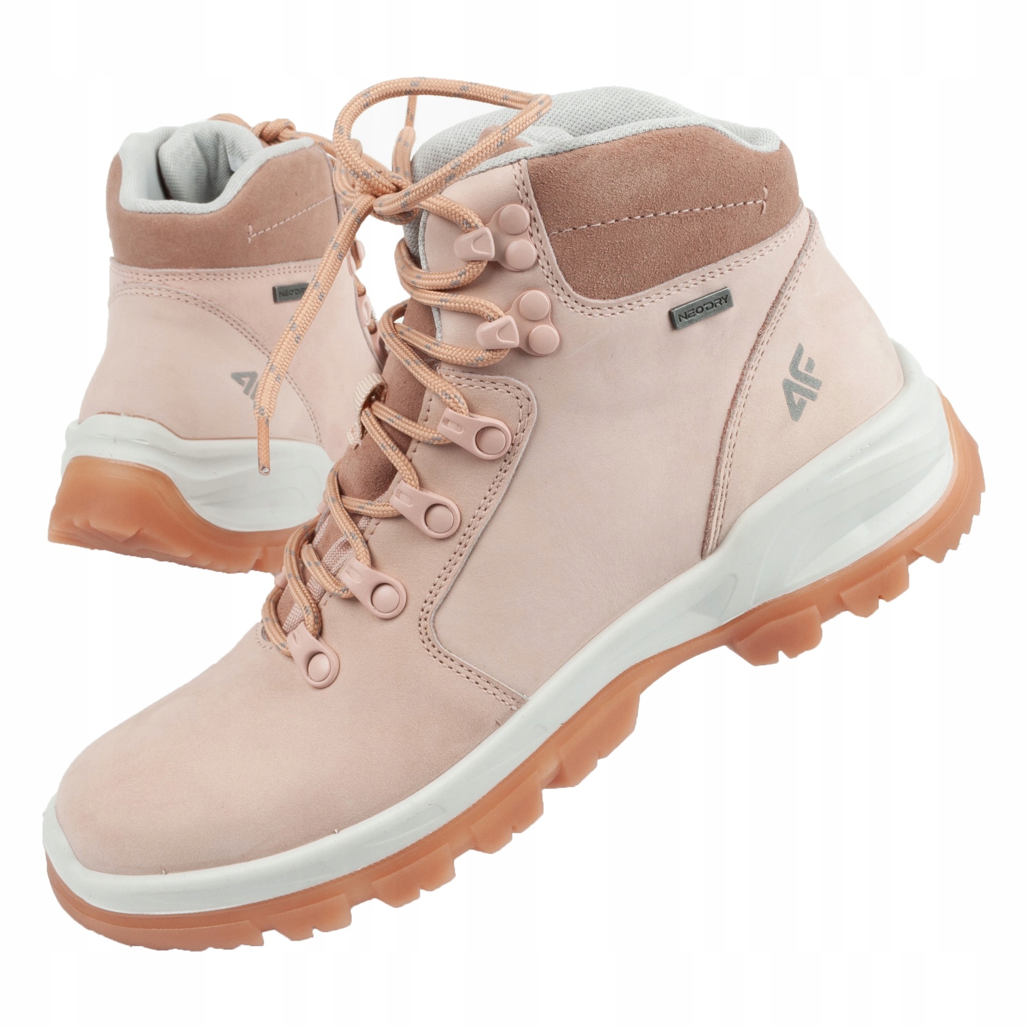 

Buty damskie trekkingowe 4F [OBDH253 560] skóra