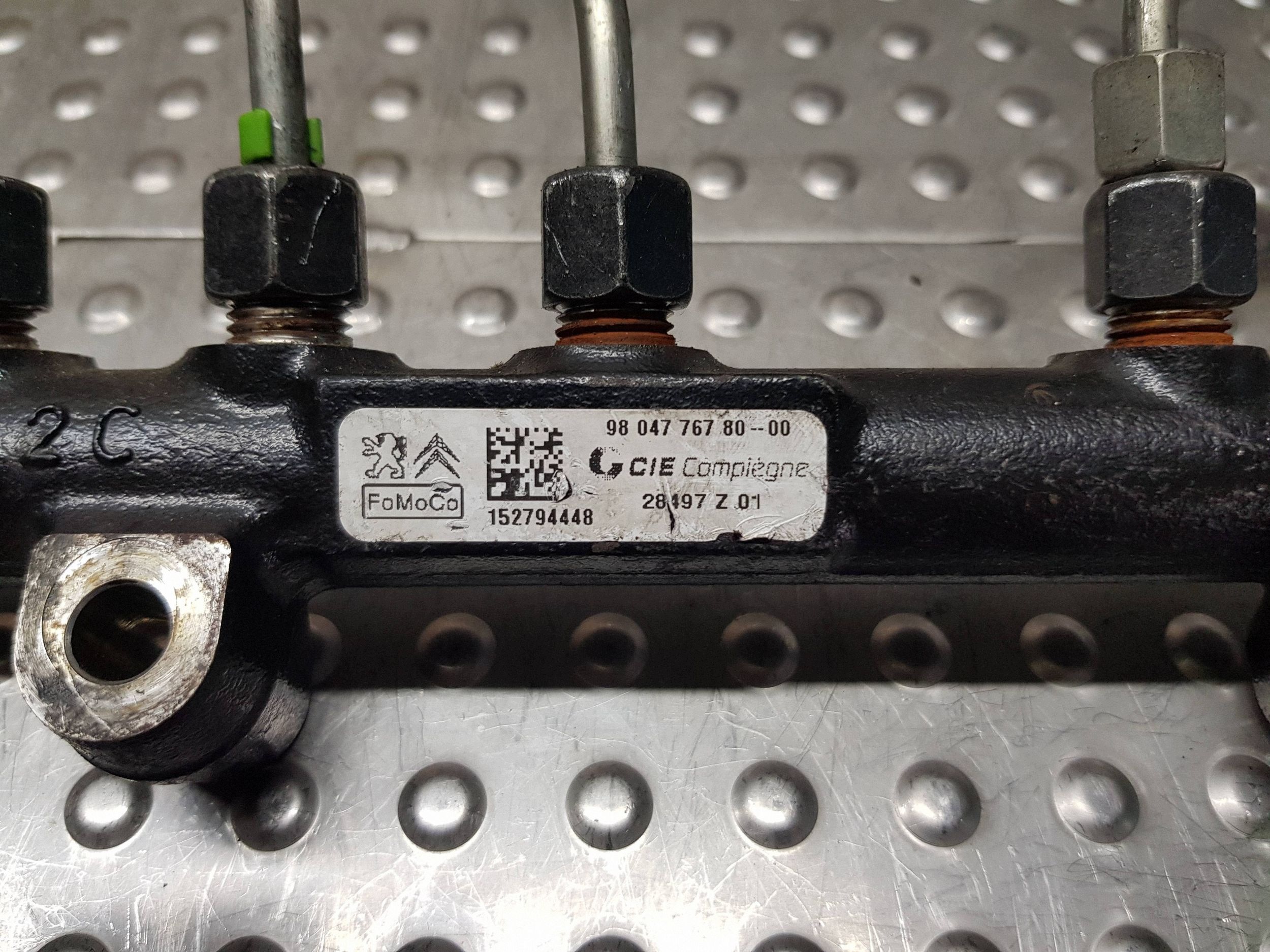injection ramp sensor 9804776780 FORD FOCUS MK3 LIFT C-MAX MK2 1.5 DCI