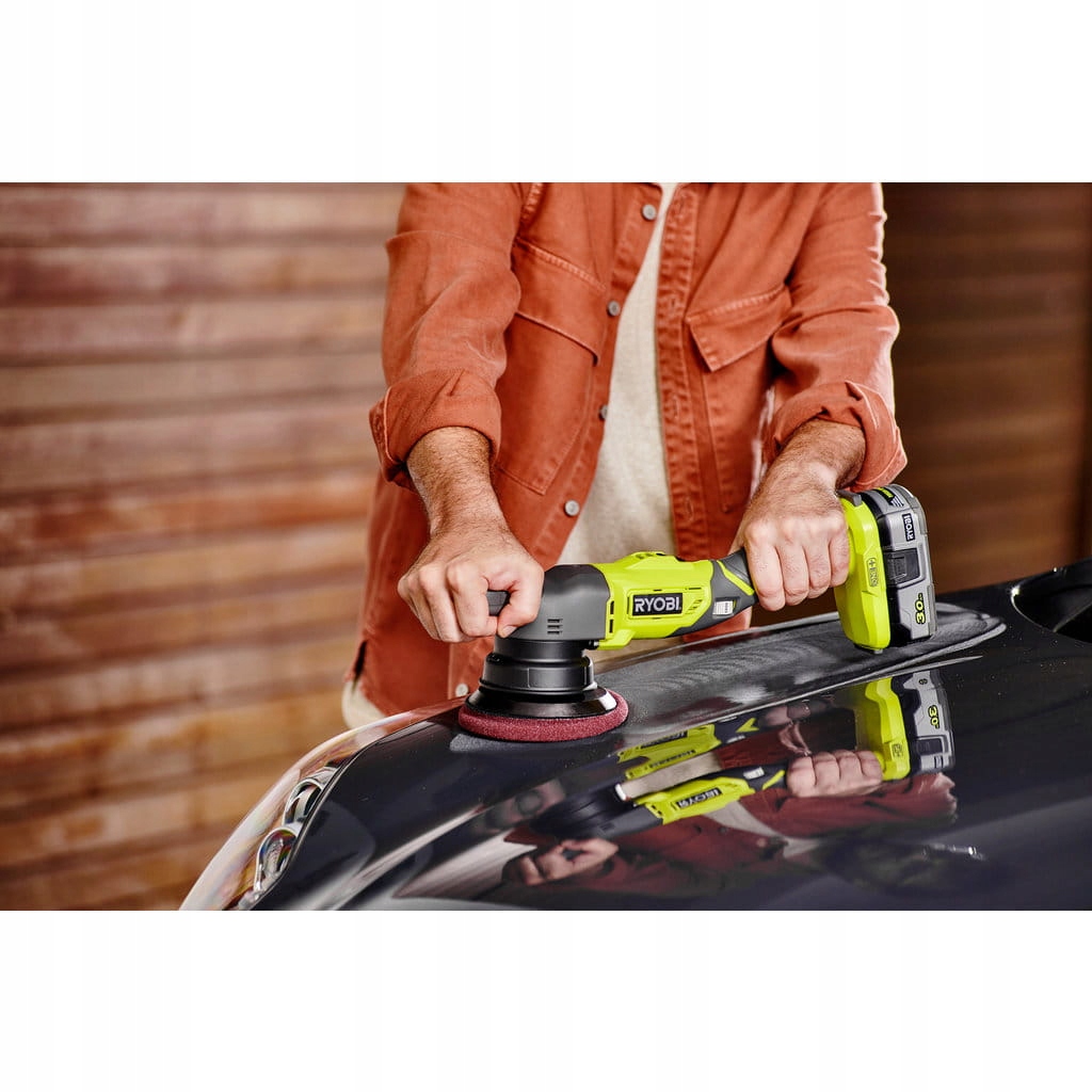 Polerka oscylacyjna Ryobi One + sr125 mm 18 V Zasilanie akumulatorowe