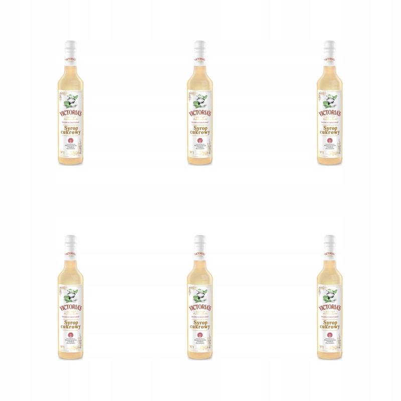 Barmanský cukrový sirup Victoria's 490 ml X6