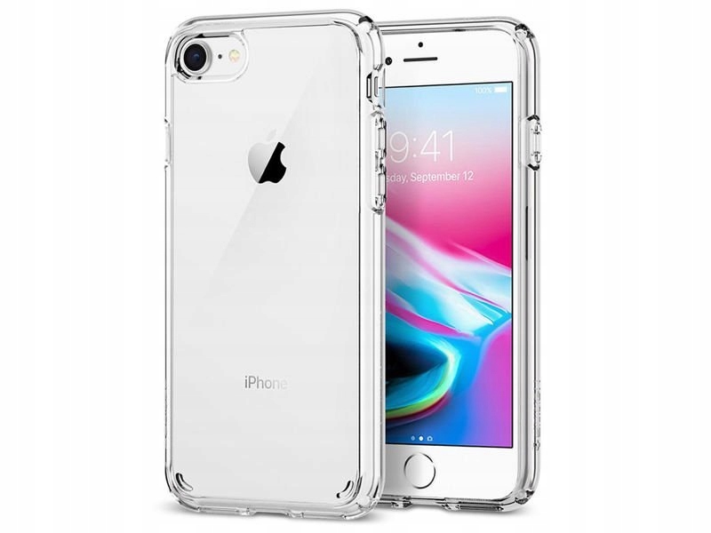 Etui Spigen Ultra Hybrid 2 Apple iPhone 7/8/SE 2022/2020 Crystal Clear-Zdjęcie-0
