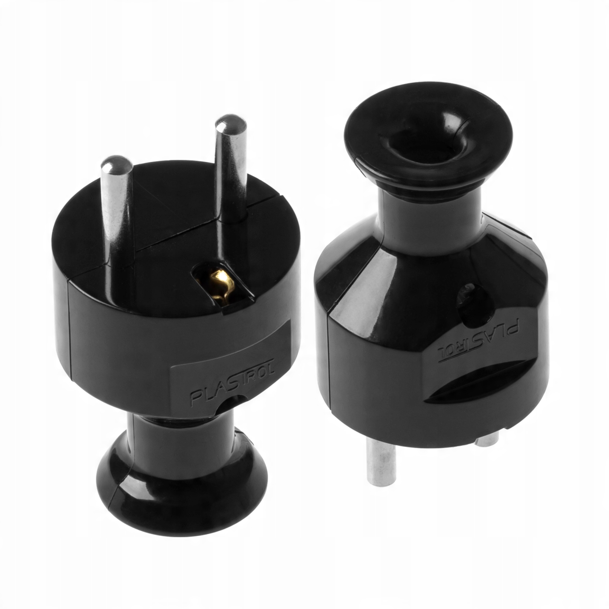 

Wtyczka prosta rozbieralna WT-31 czarna
