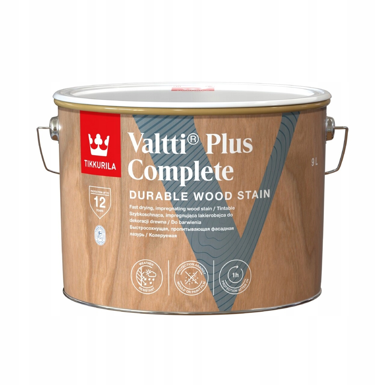 Lakierobejca Tikkurila Valtti Plus Complete 9L