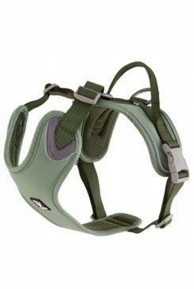 Levně Postroj Hurtta Weekend Warrior Eco zelený 45-60cm