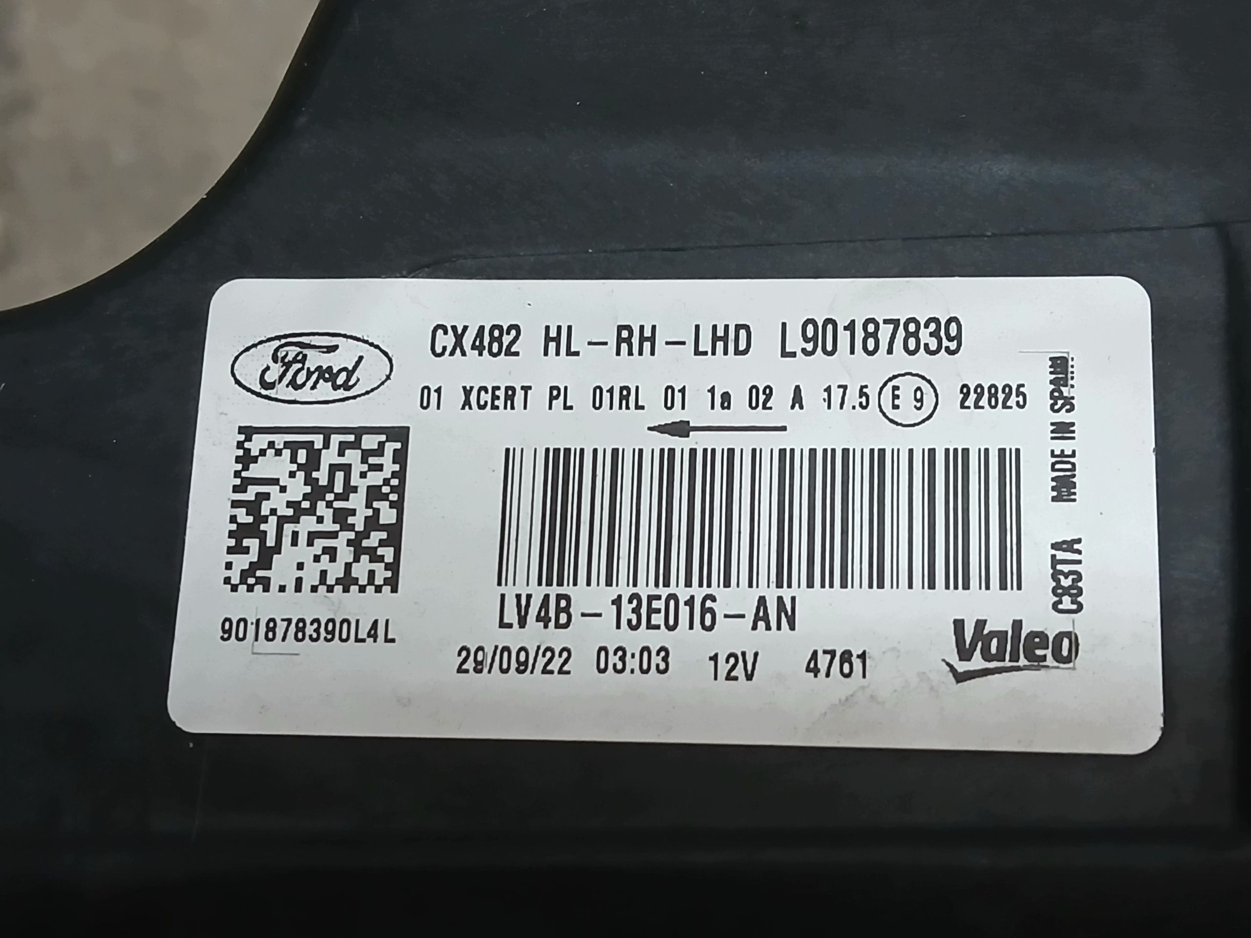 light front right FORD KUGA MK3 FULL LED LV4B-13E016-AN