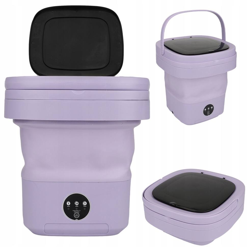 PRALKA PRZENOŚNA MINI SKŁADANA PRALKO-SUSZARKA OSZCZĘDNOŚĆ MIEJSCA 11L