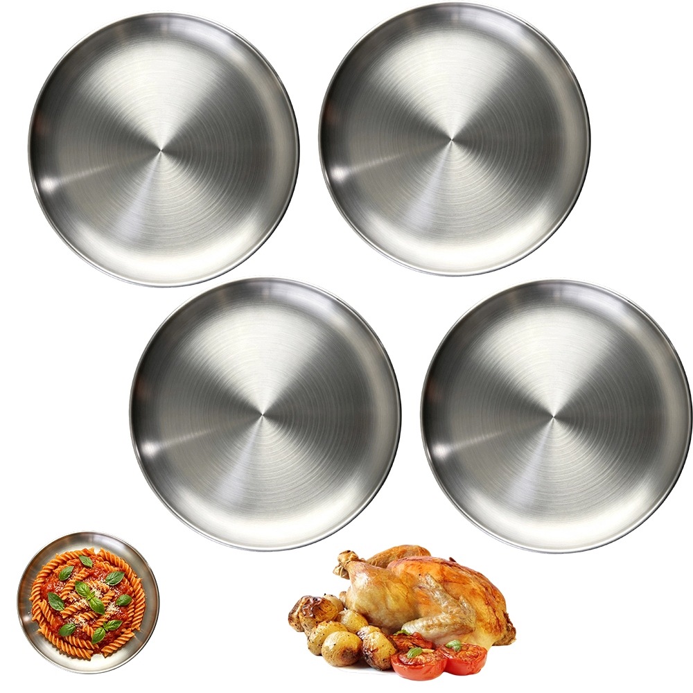 Plechy Na Pečení, Sada Forem Na Pizzu, Muffiny, Pokrmy 30 CM, 4 Ks