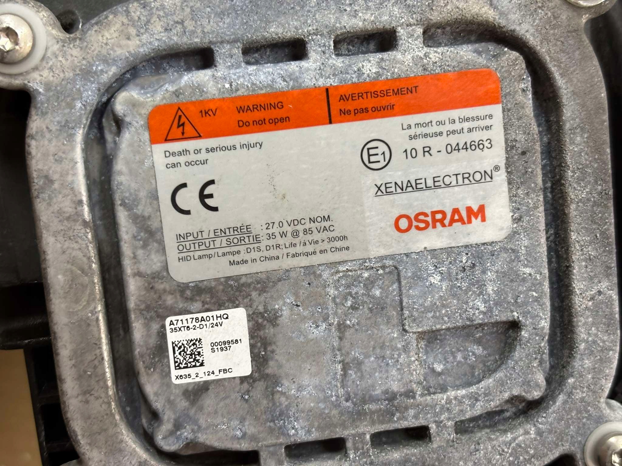 light right front MERCEDES ACTROS A9618205339