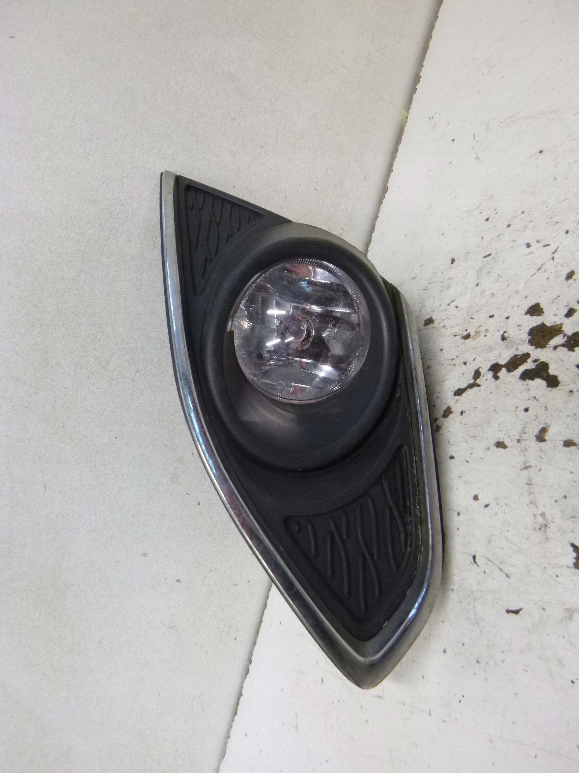 light fog lights fog light grid front left CHROM CHEVROLET SPARK M300