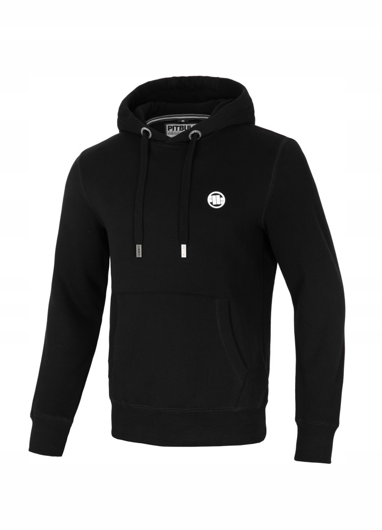 Pánská Mikina Pit Bull Hooded Small Logo Black XL
