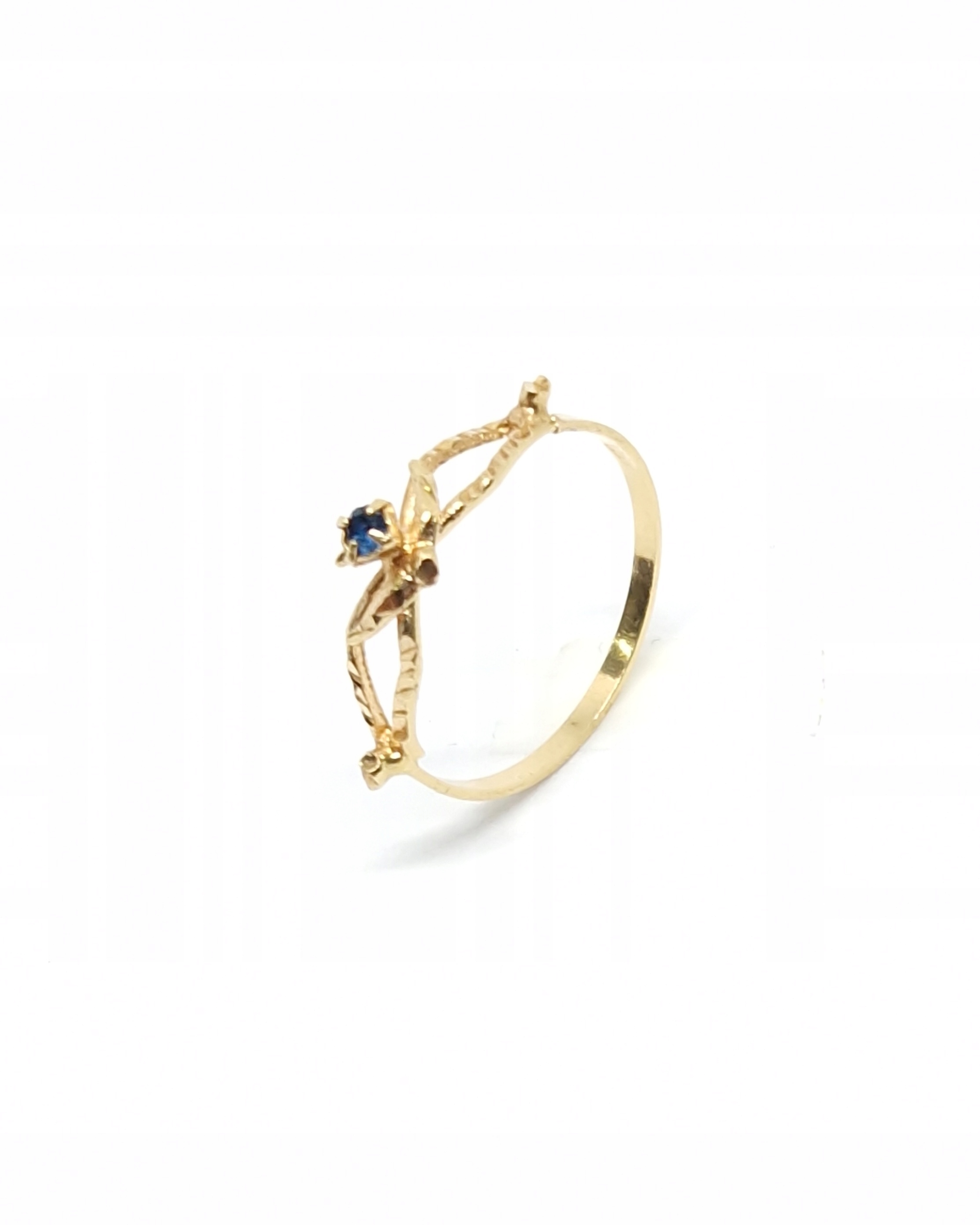 PIERŚCIONEK ZŁOTY 1.42G 583 Rodzaj Inny